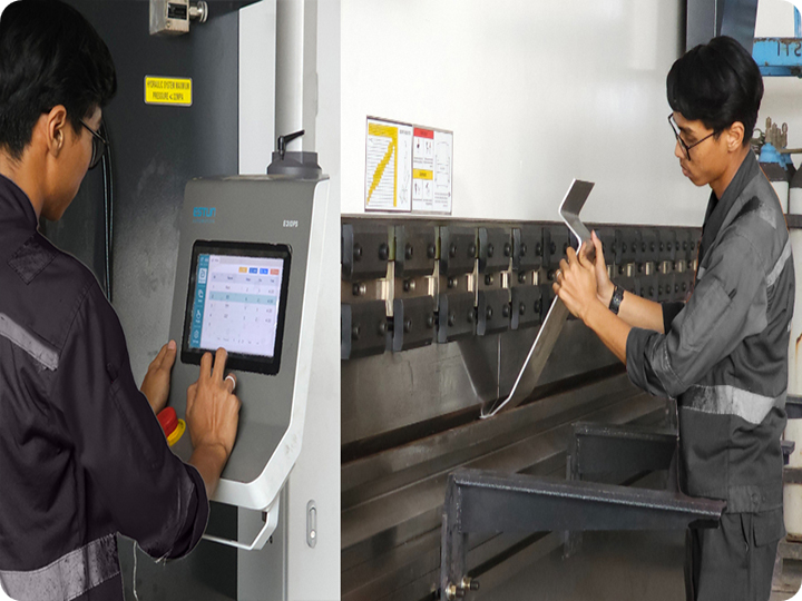 Proses pembengkokan logam